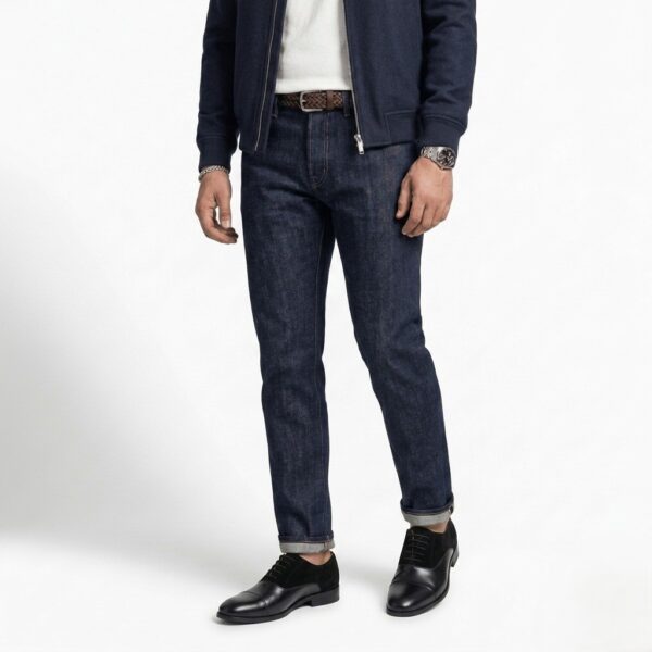Black Leather & Suede Oxford Shoes