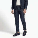 Calzoro Black Leather Derby Formal Shoes