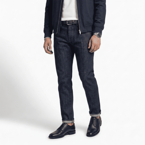 Calzoro Black Leather Derby Formal Shoes
