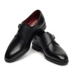 Black Signature Monk Shoes