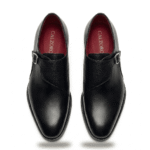 Black Signature Monk Shoes