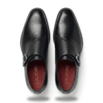 Black Signature Monk Shoes