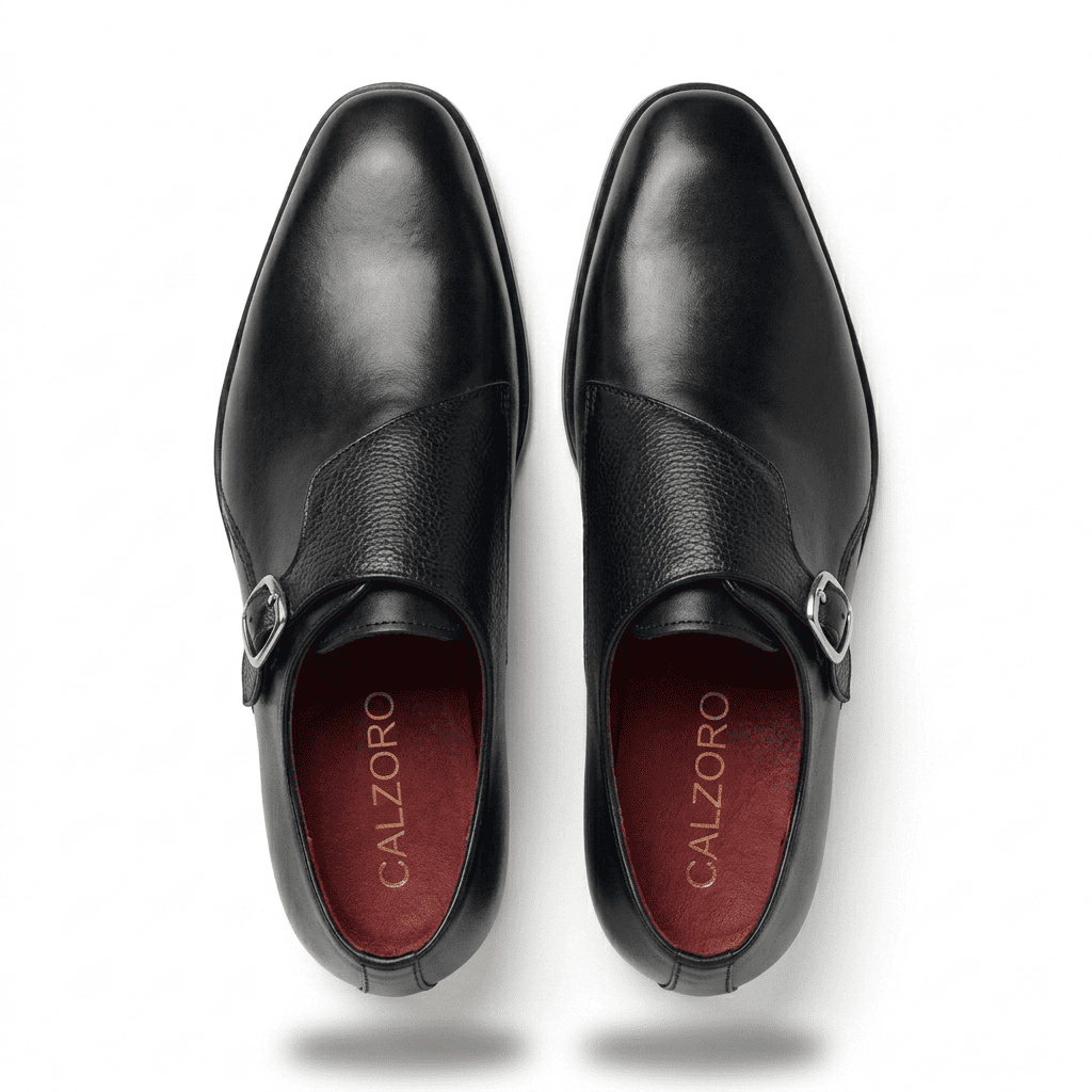 Black Signature Monk Shoes2