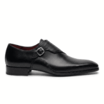 Black Signature Monk Shoes