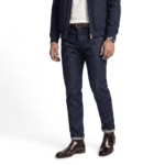 Brown Square Toe Chelsea Boots