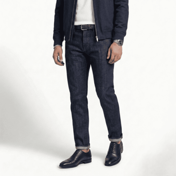 Black Textured Leather Oxford Shoes