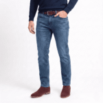 Burgundy Suede Brogue Oxford Shoes