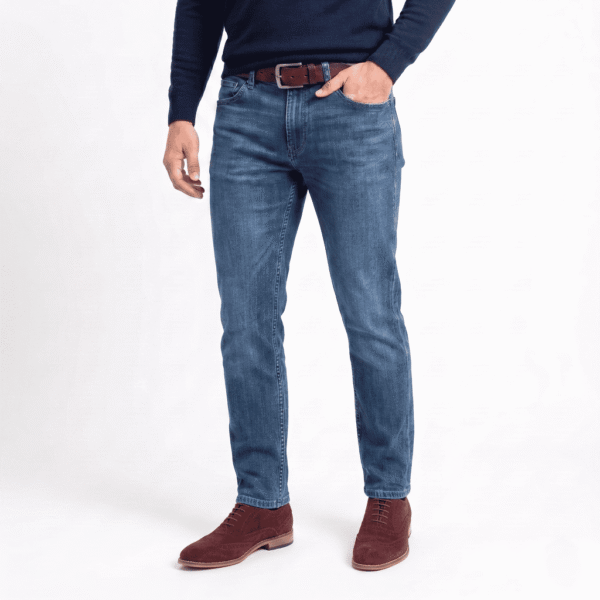 Burgundy Suede Brogue Oxford Shoes