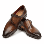 Calzoro Siena Patina Monk Straps