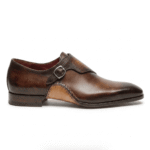 Calzoro Siena Patina Monk Straps
