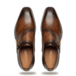 Calzoro Siena Patina Monk Straps